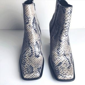 Maripe Snake Skin Boots